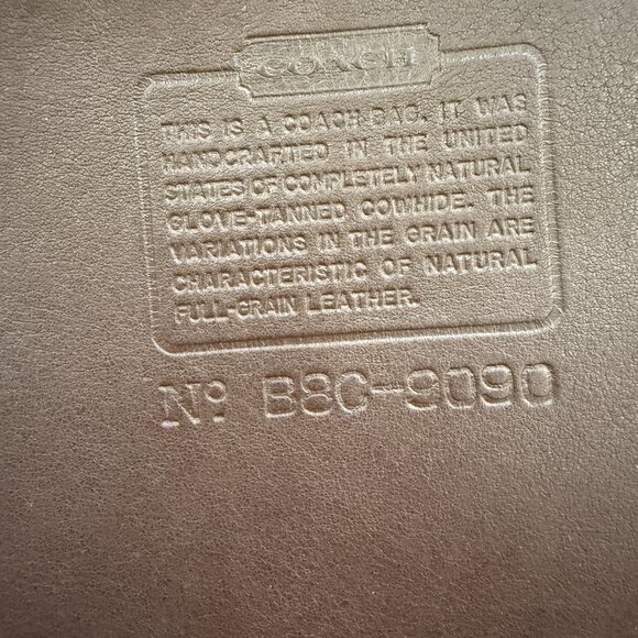 Vintage COACH Legacy Large Shopper in Pristine Condition - Picture 13 of 17